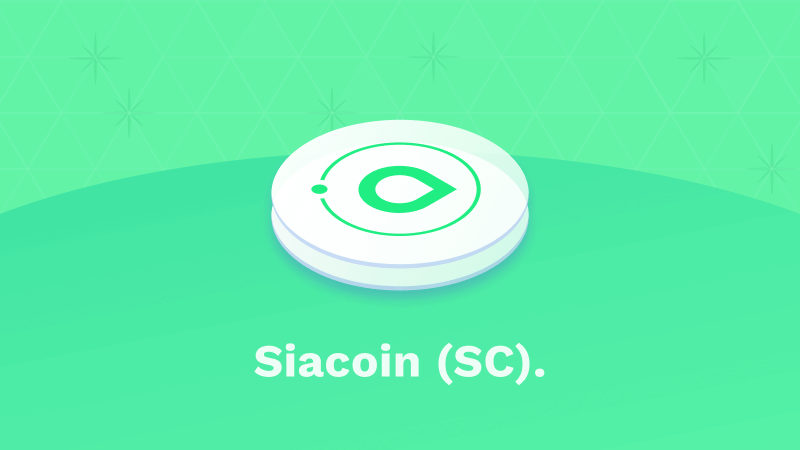 Siacoin Price | SC Price Index and Live Chart - CoinDesk