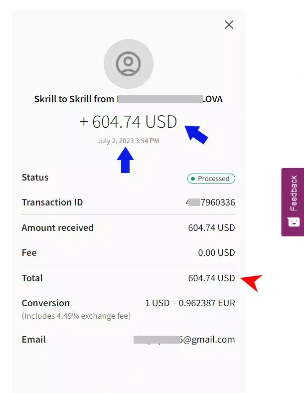 Our Fees & Charges | Skrill