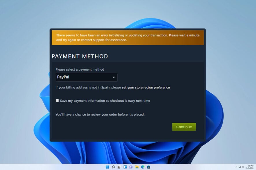 Solved: Trying to use PayPal in the Steam App, but can't g - PayPal Community