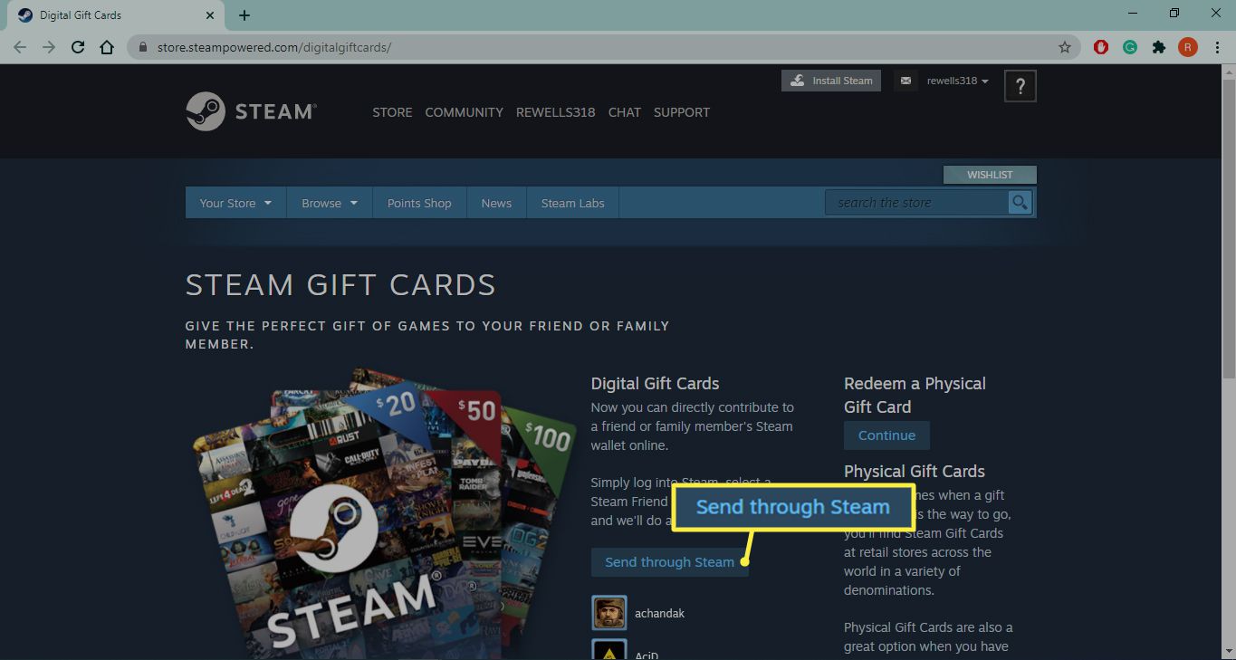 Steam Support :: Steam Wallet Gift Card Scam