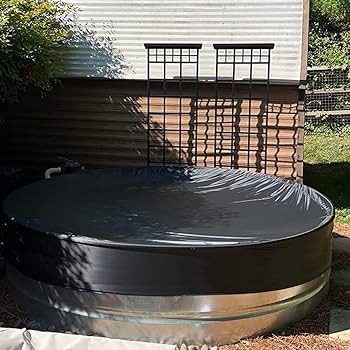 Amazon Live - 8ft Oval Stock Tank Pool Cover