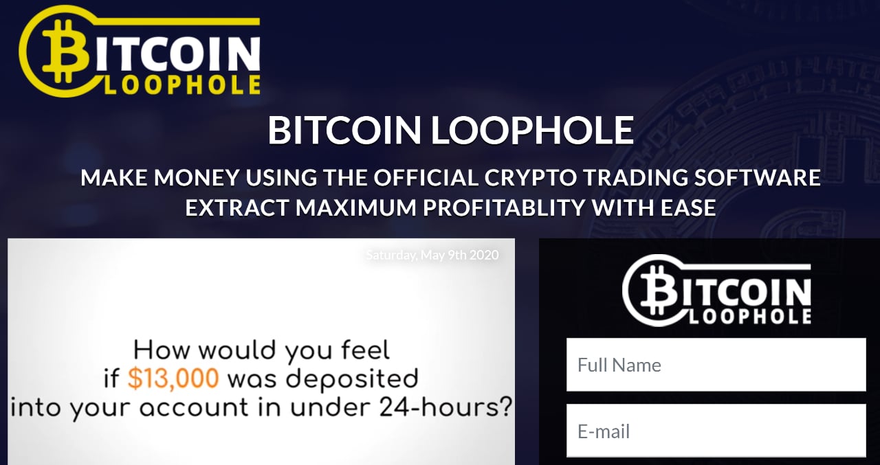 Bitcoin Loophole Review - Scam or Safe? Complete Check!