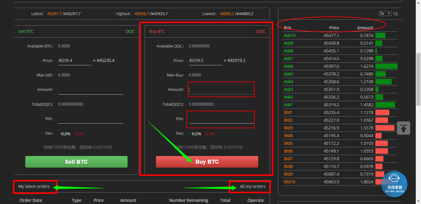 See Trending TOPBTC Markets & Trading Pair Historical Data