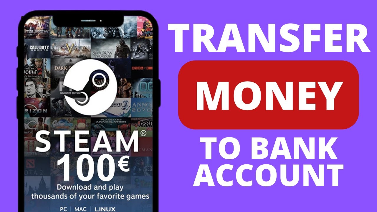 How to Transfer Steam Wallet Money to PayPal, Bank or Cash