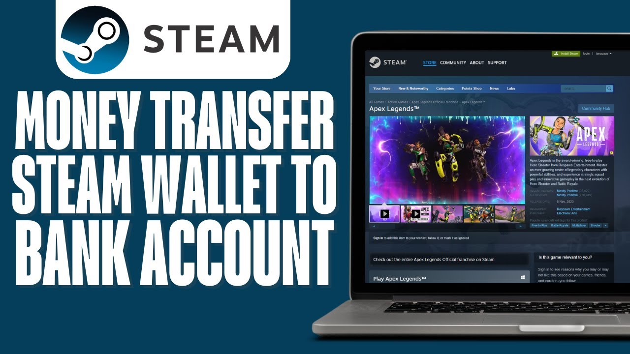 Transfer money steam wallet to bank account? :: Counter-Strike 2 Obecné diskuze