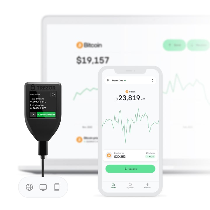 Trezor wallet APK (Android App) - Скачать Бесплатно