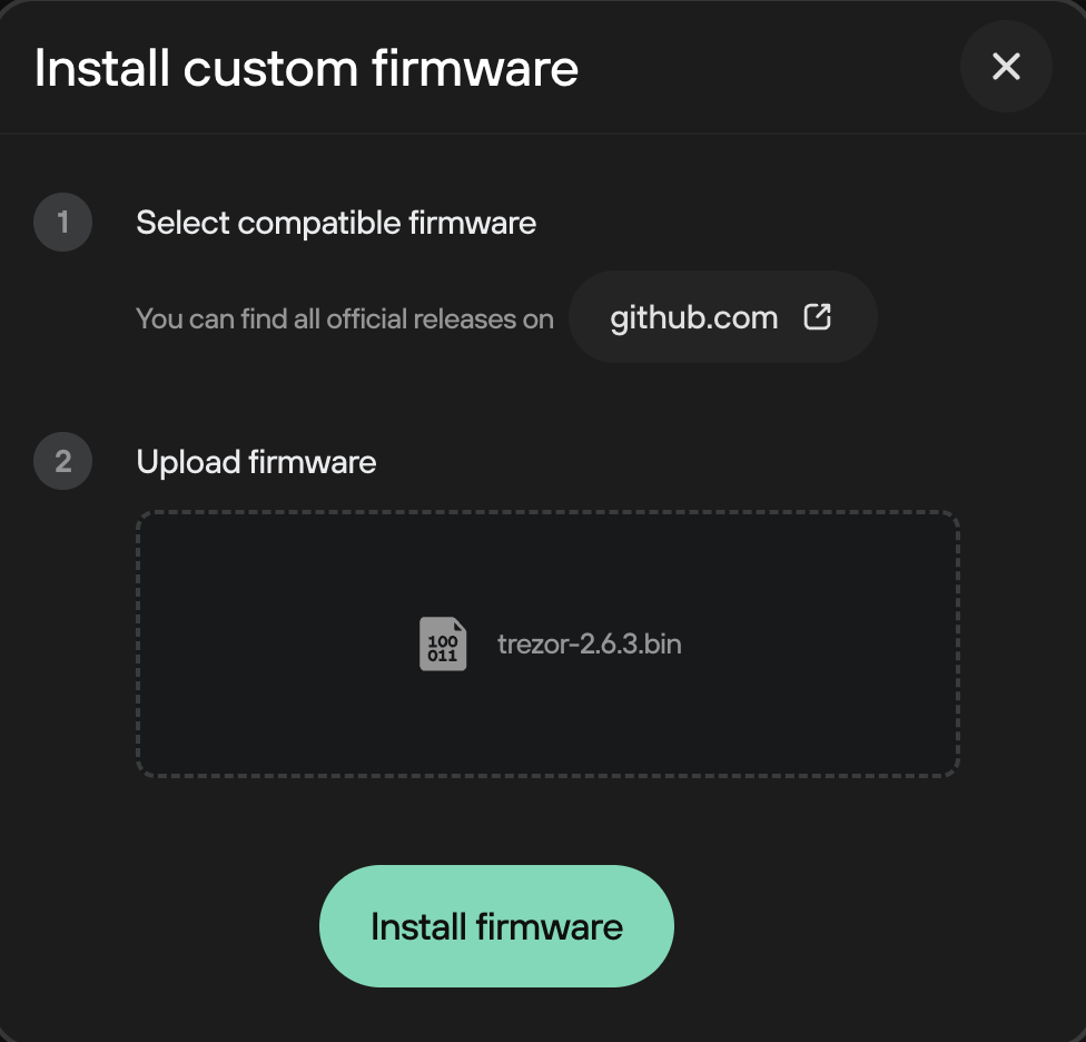 How to safely update your Trezor wallet - Trezor firmware upgrade guide