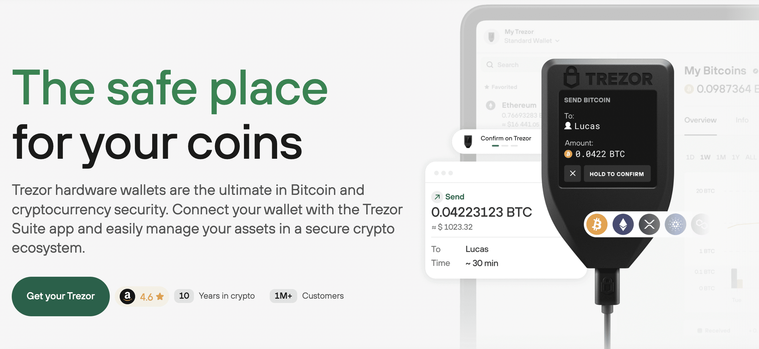 Can Trezor Wallet Store Tether (USDT)? - ChainSec