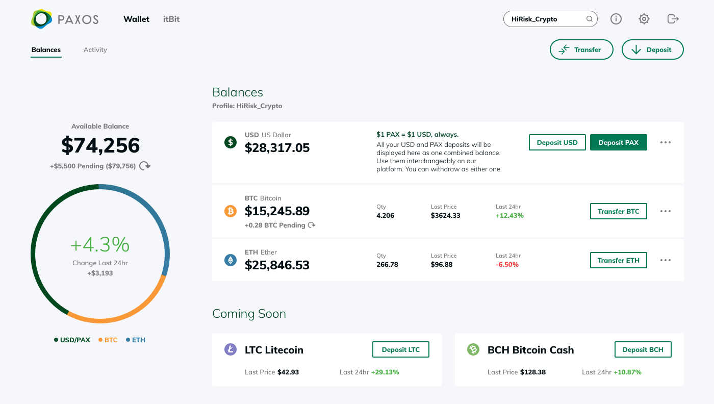 Pax Dollar USDP Wallet for Android, iOS, Windows, Linux and MacOS | Coinomi