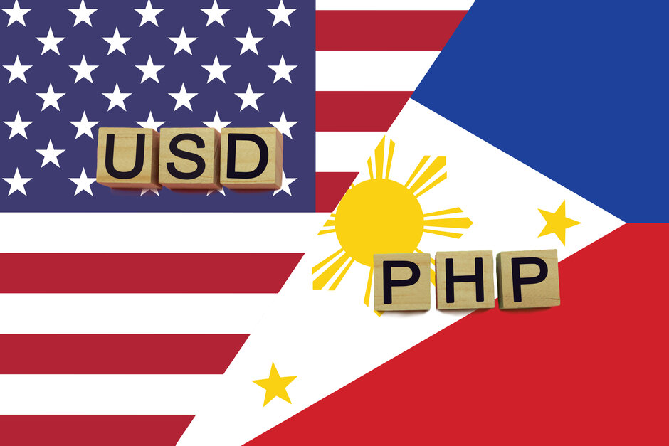 US Dollars (USD) to Philippine Pesos (PHP) - Currency Converter