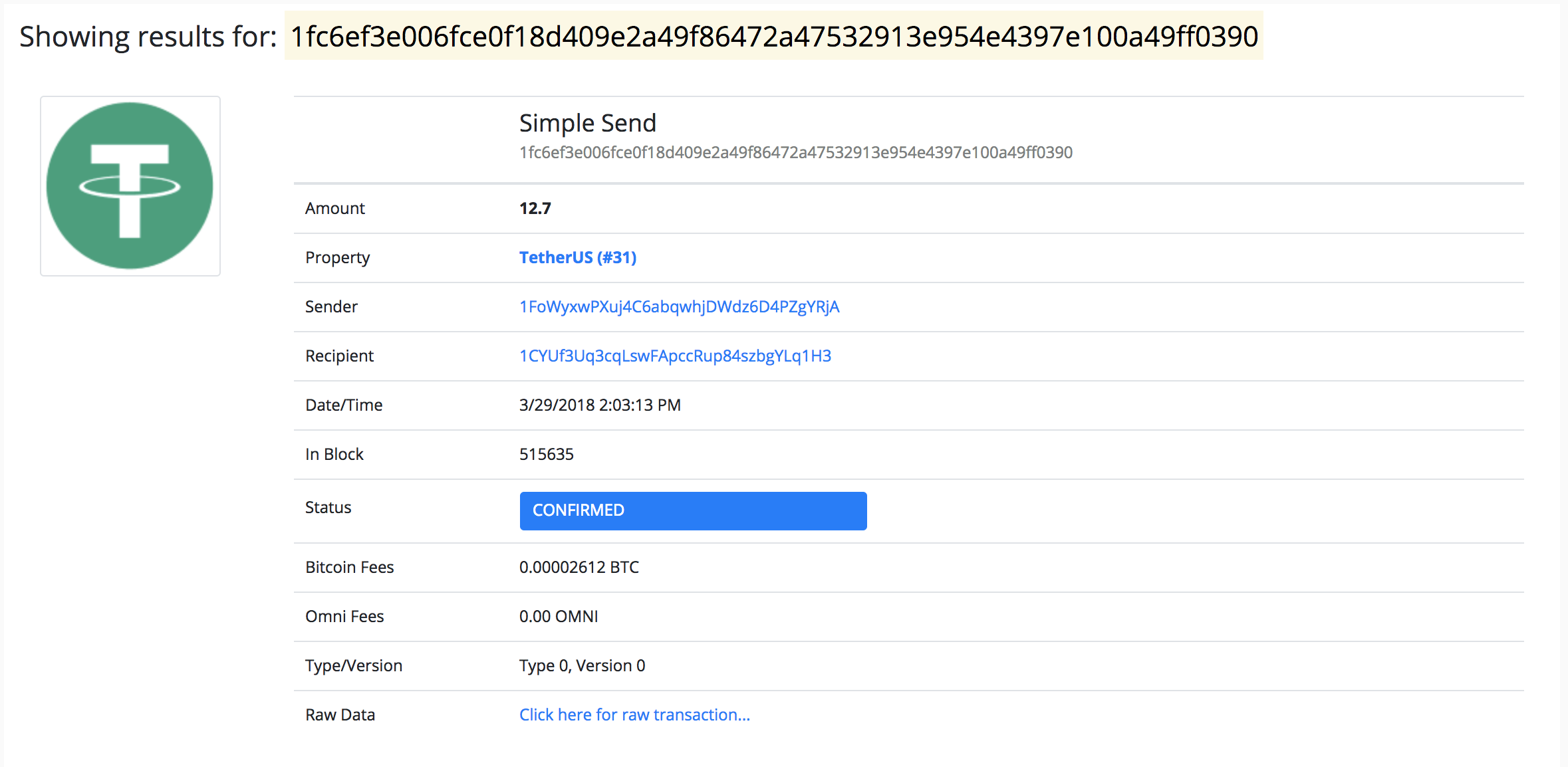 USDT Explorer | Blockchain Explorer | OKX