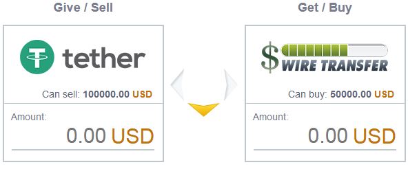 USD to USDT | Buy Tether USD in US Dollars | No KYC required