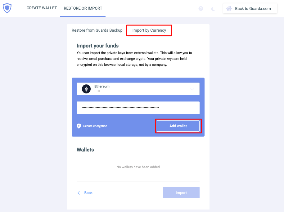 How to Import a Wallet via Private Key - Transfer Guides - Trust Wallet