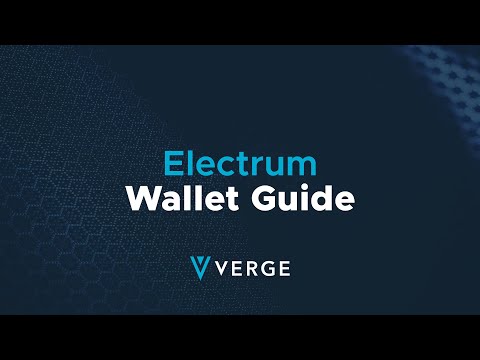 GitHub - vergecurrency/electrum-xvg: electrum verge wallet!