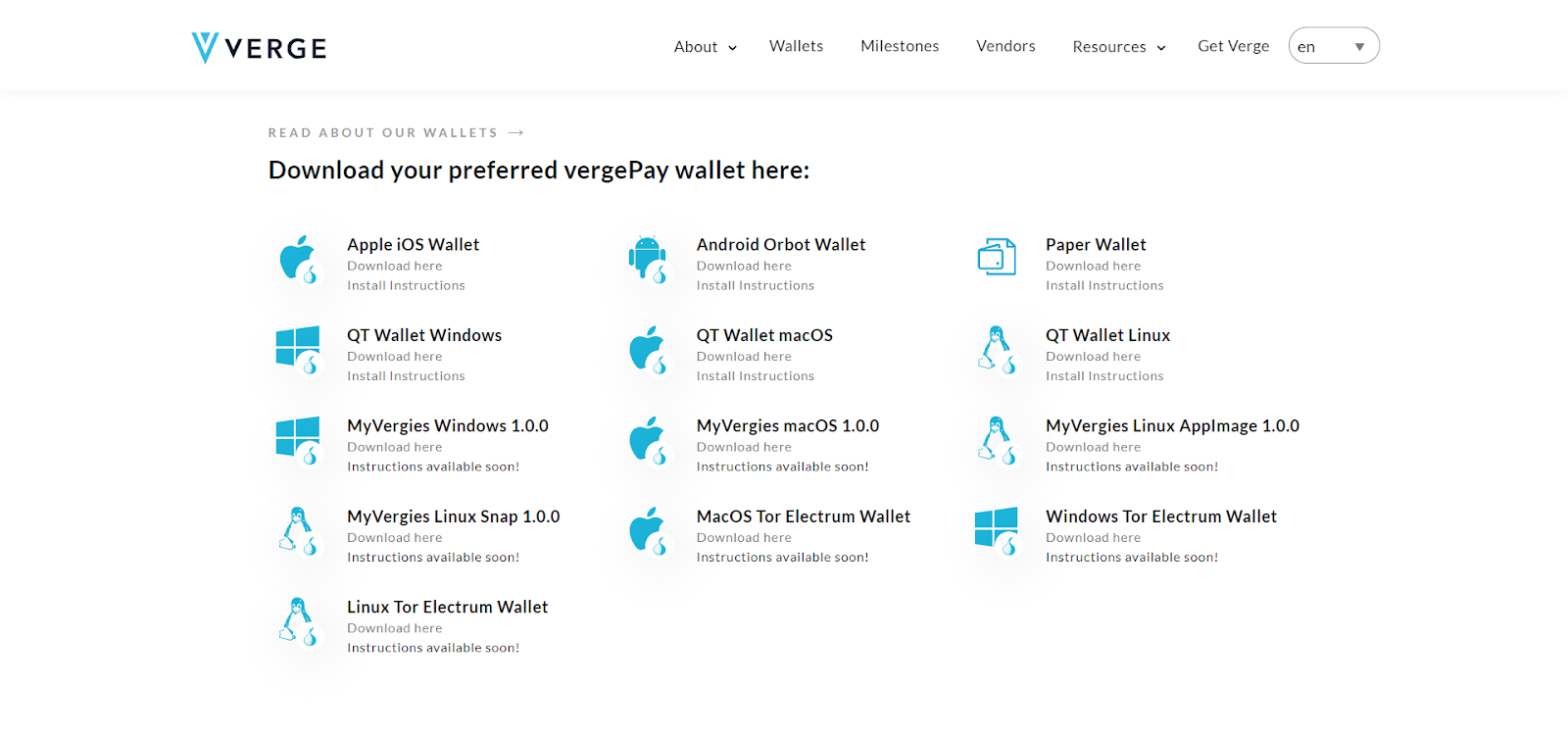 Verge (XVG) Wallet | coinlog.fun Wallet