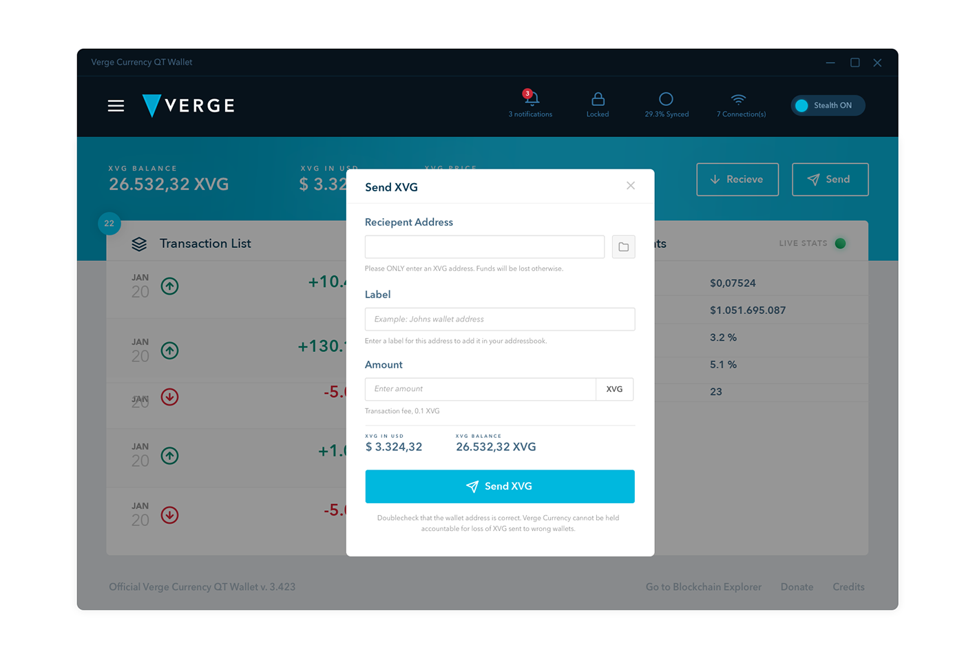 How to Create a Verge Wallet | Step-by-step Guide | Guarda Blog