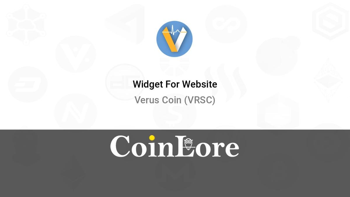 VerusCoin USD (VRSC-USD) Price, Value, News & History - Yahoo Finance