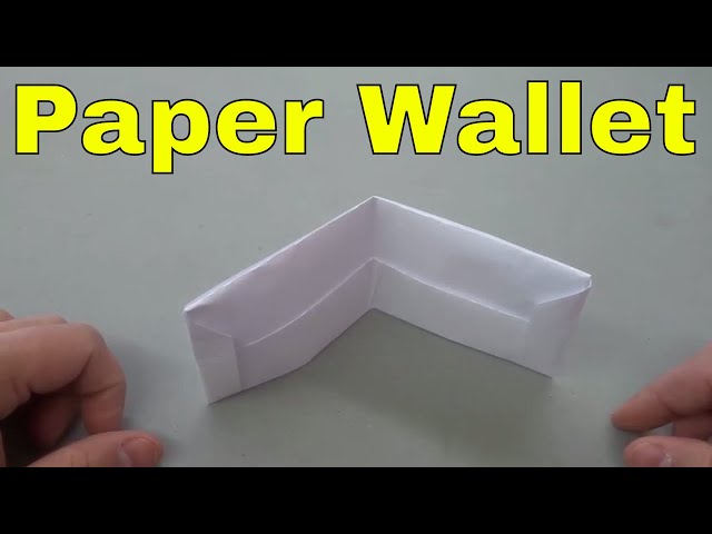 DIY PAPER WALLET. — Gathering Beauty