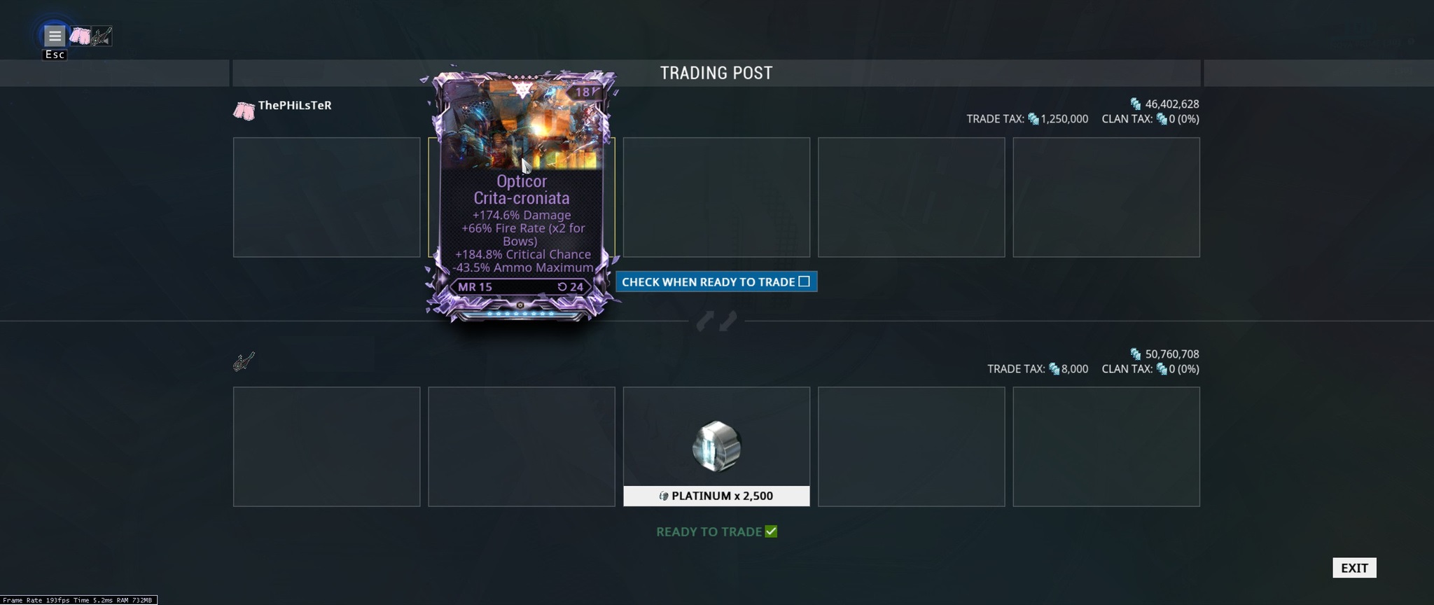 Terms of Service | Warframe Market