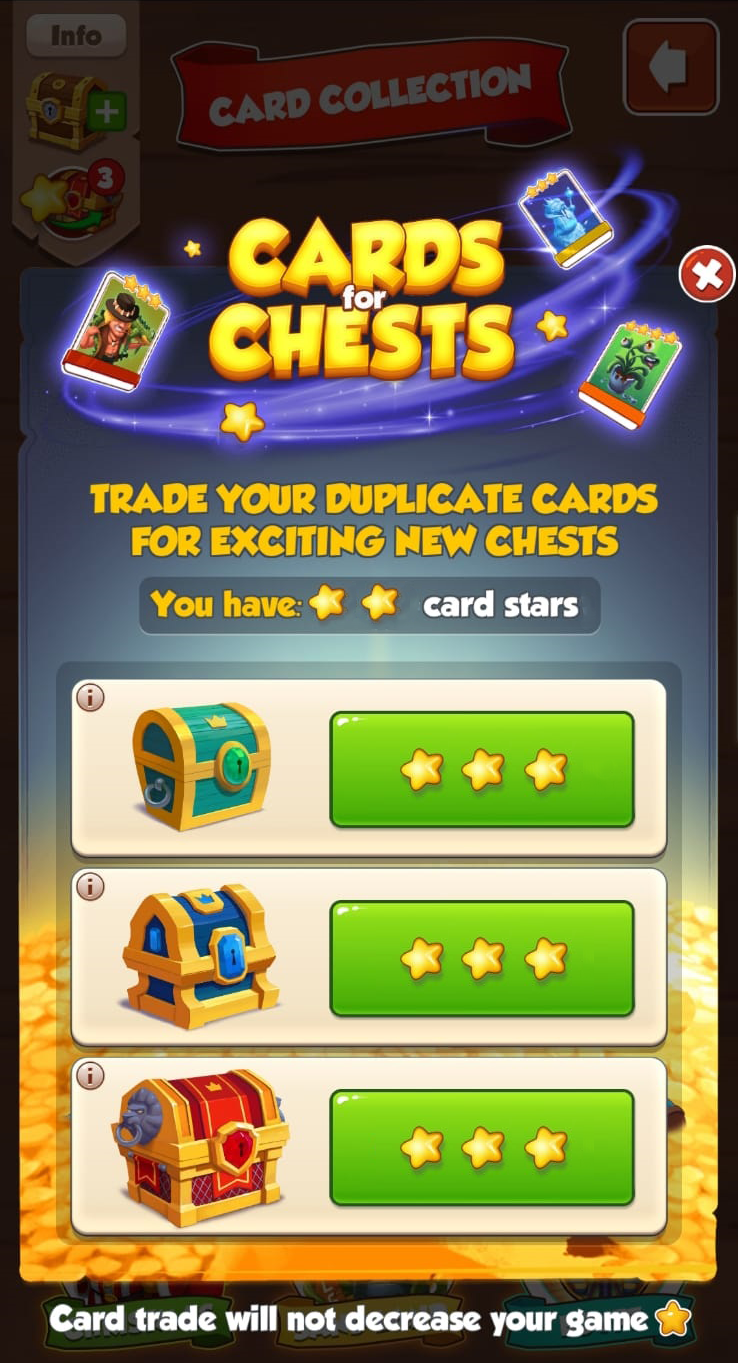 Coin Master - The gold card trade events aren't ..