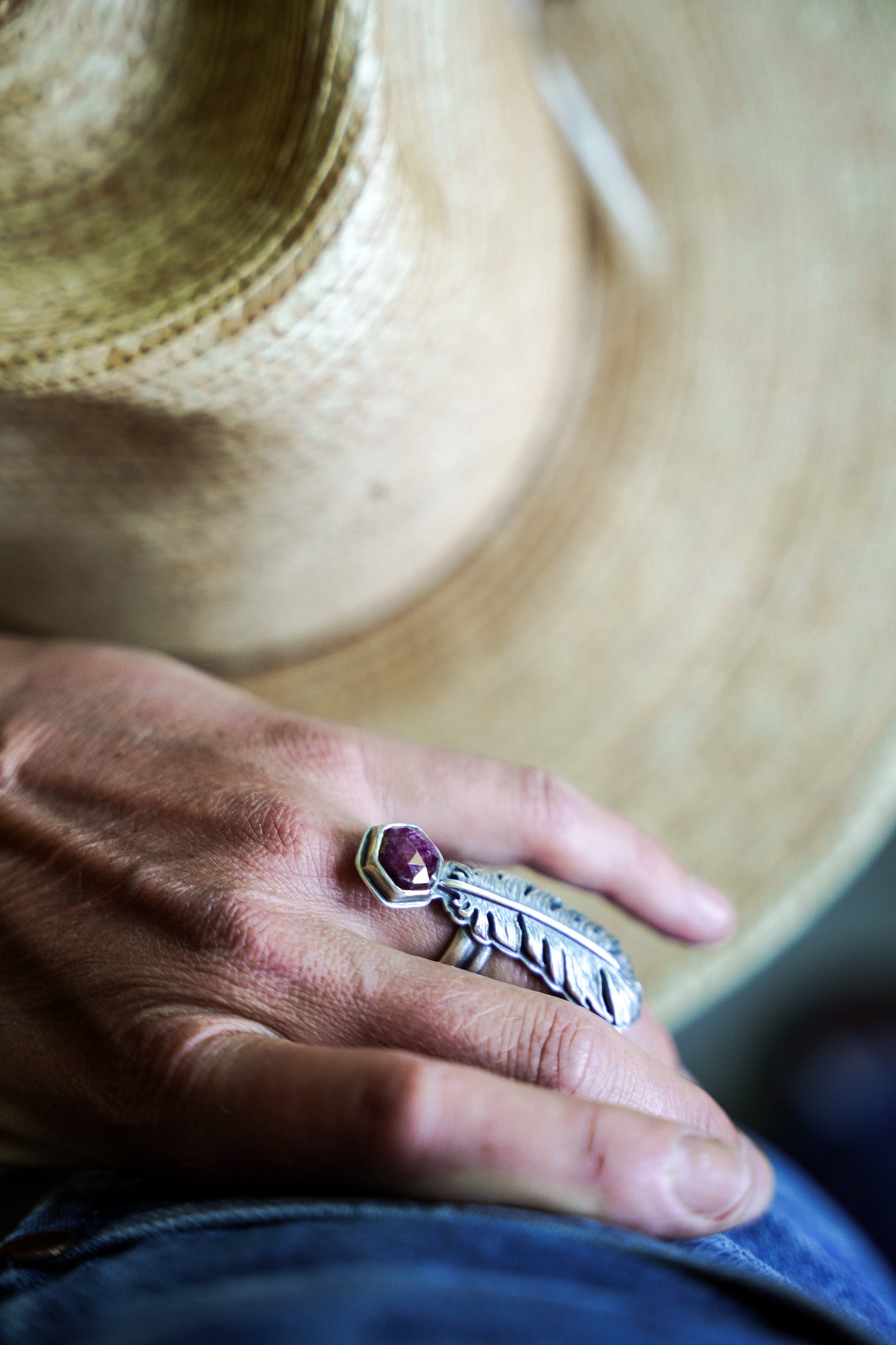 Ether Ring -- Size Ruby – The Noisy Plume