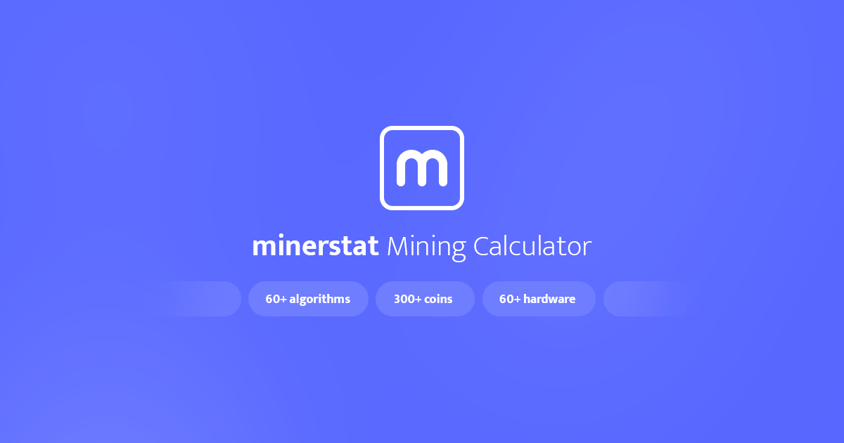 Mining profitability calculator «Crypto Calc»