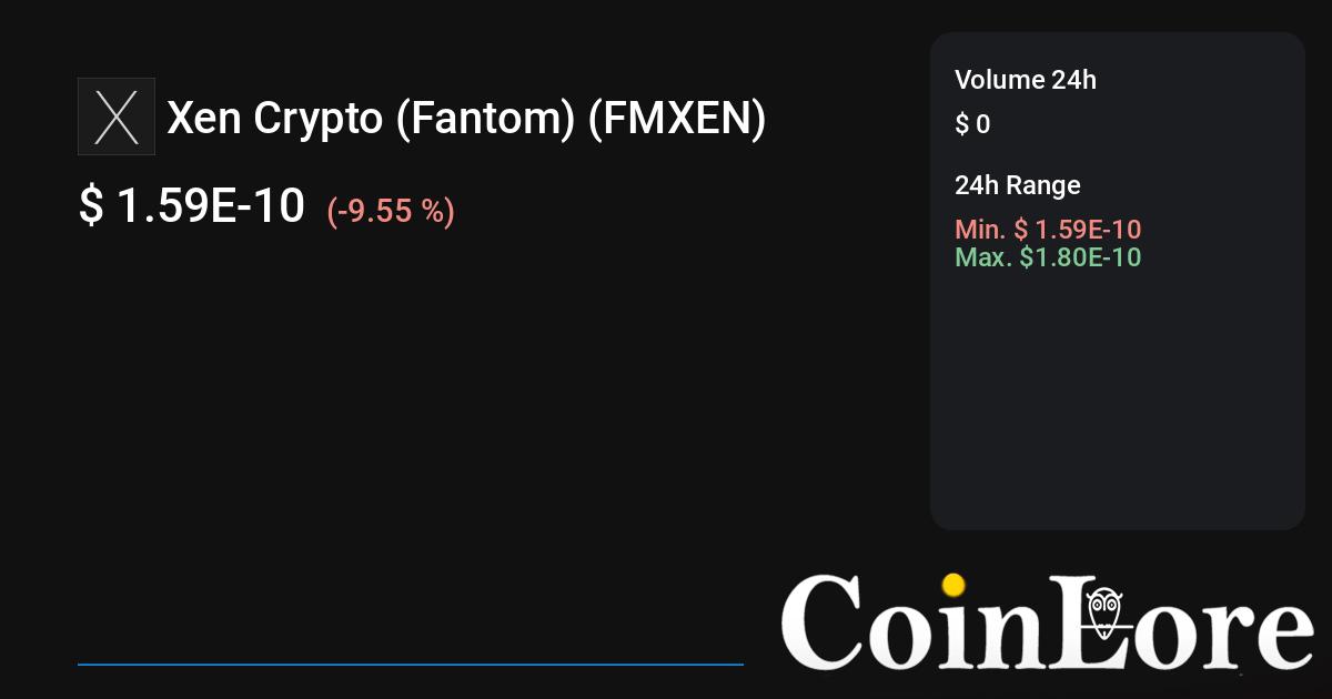 Xen Crypto (Fantom) ( FMXEN ) token contract is 0xef4bfffcfb8c